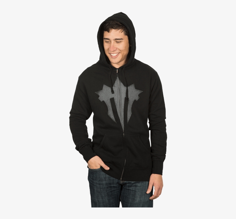 World Of Warcraft Iron Horde Logo Hooded Jacket - Jinx World Of Warcraft Iron Horde Logo Zip-up Hoodie, transparent png #1427289