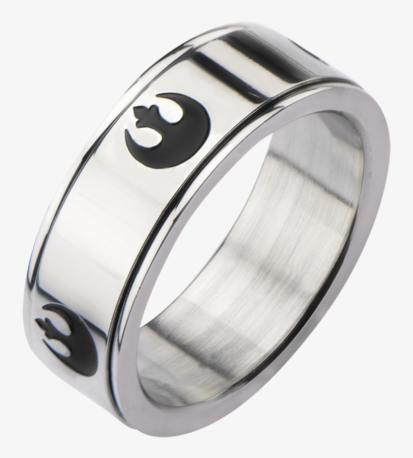 Star Wars Spinner Ring Rebel Alliance Symbol, transparent png #1427358