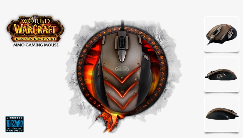 Http - //wccftech - - Mouse Steelseries World Of Warcraft Cataclysm, transparent png #1427580