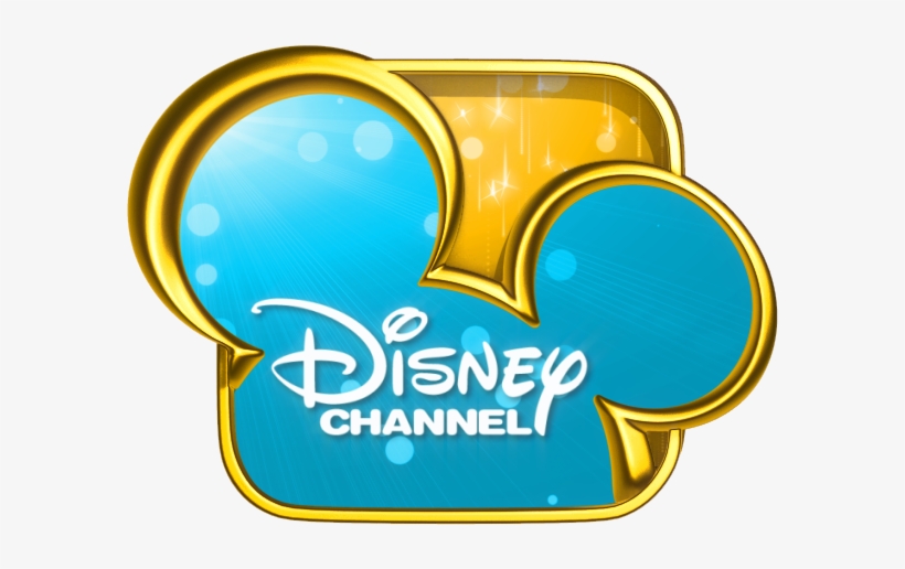 Disney Channel (gold & Aqua) Disney Channel Logo, - Disney Channel's Old Logo H, transparent png #1427916