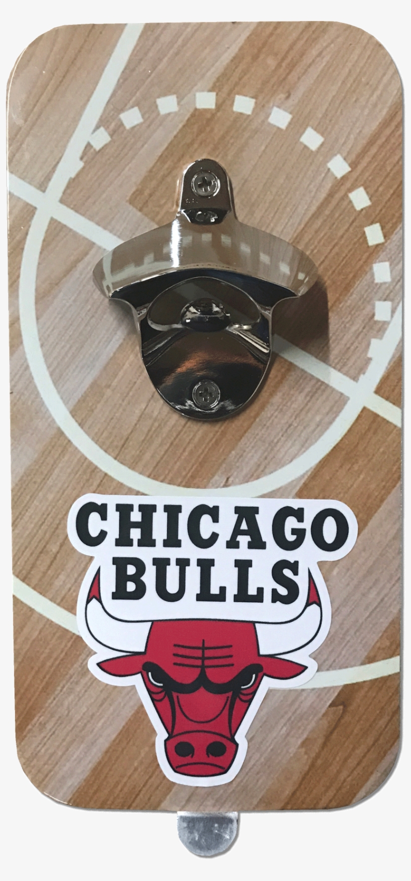 Nba "chicago Bulls" Opener/catcher Set D312 - Chicago Bulls Cling Decal Birthday Party Supplies, transparent png #1428191