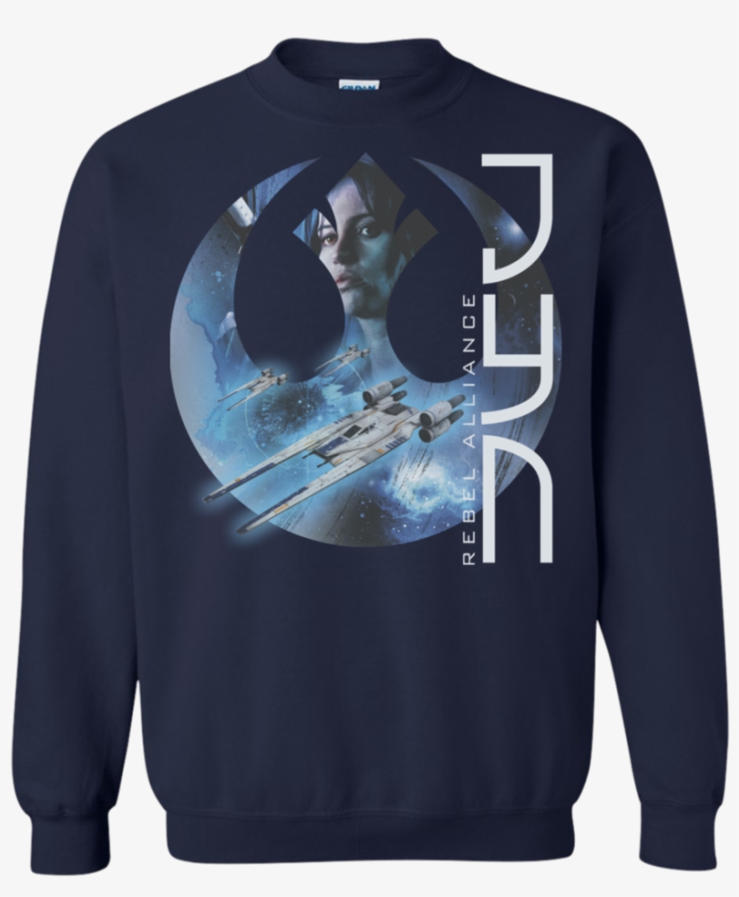 Rebel Alliance Jyn Star Wars Shop Gifts T Shirts Hoodies - Star Wars - Rebel Alliance Jyn T-shirt - Hoodie - Ladie, transparent png #1428277