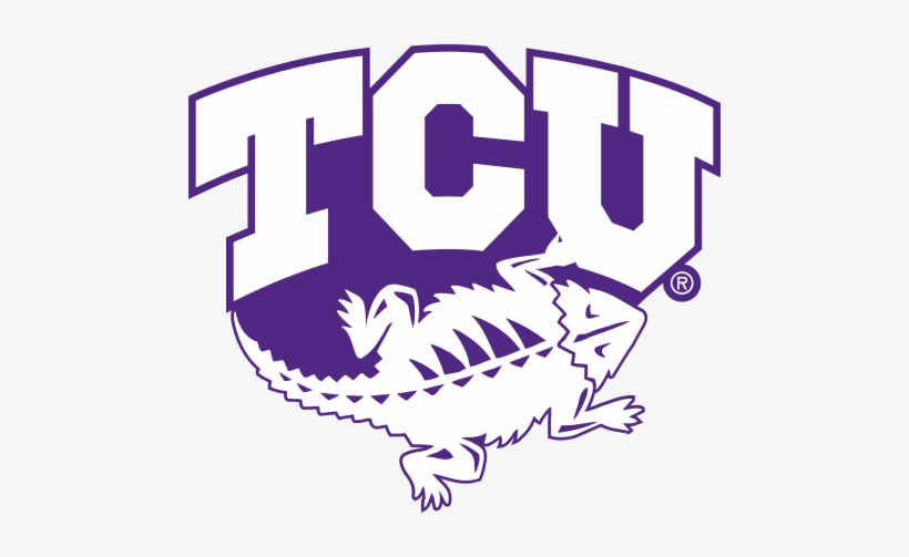 Tcu White With Horned Frog - Tcu Ohio State, transparent png #1428311