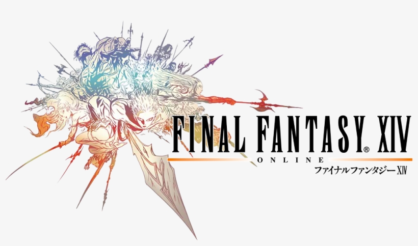 Countdown To Final Fantasy Xv - Final Fantasy Xiv Logo, transparent png #1428815