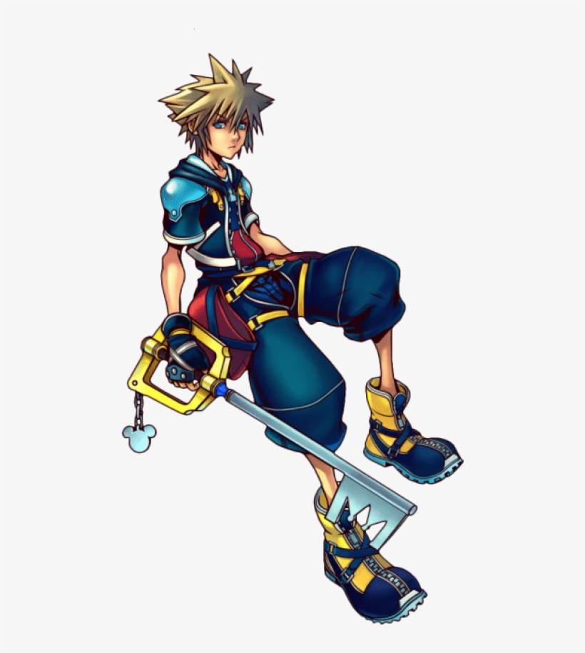 Kingdom Hearts 2 Sora Png - Sora Kingdom Hearts Render, transparent png #1429412