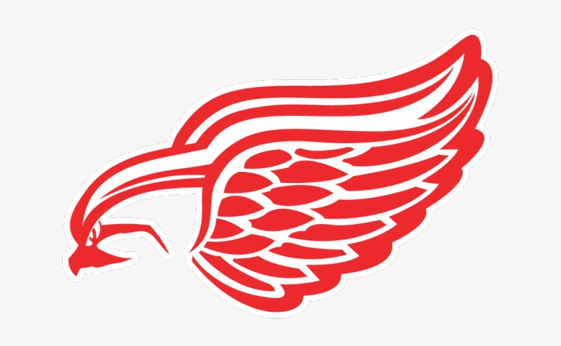 Detroit Red Wings Pidgeotto - Detroit Red Wings Wall Decal, transparent png #1429589