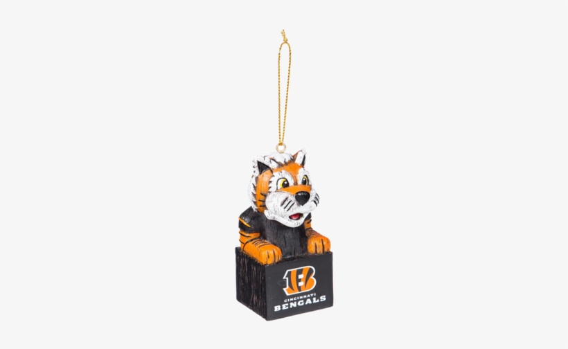 Cincinnati Bengals Mascot Ornament - Cincinnati Bengals Team Mascot Ornament, transparent png #1429661
