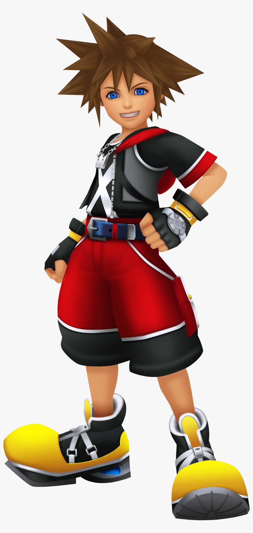 Sora Promotional Image - Kingdom Hearts 3d: Dream Drop Distance - Nintendo 3ds, transparent png #1429731