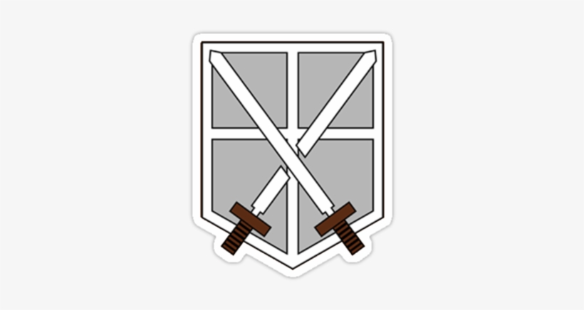 Every New Role-player Starts In The 104th Trainees - Attack On Titan Training Corps Logo, transparent png #1429842