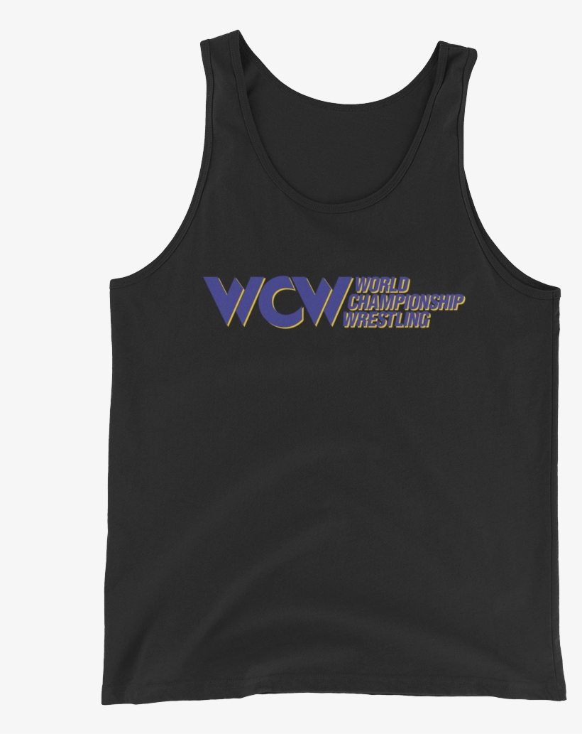 Wcw Classic Logo Unisex Tank Top - Top, transparent png #1429928