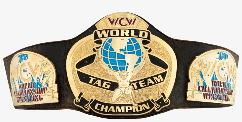 Wcw Tag Team Championship - Wcw Tag Team Championship Belts, transparent png #1430188