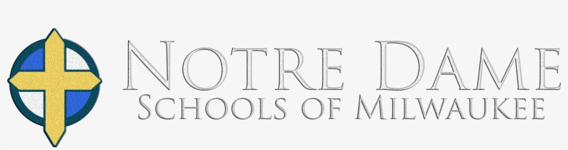 Notre Dame School Of Milwaukee - Line Art, transparent png #1430239