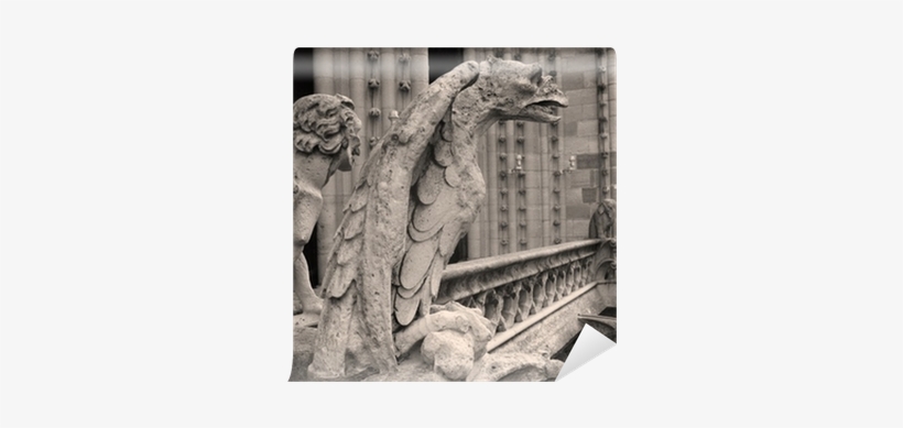 Picture Freeuse Library Gargoyles Drawing Cathedral - Gargoyles, transparent png #1430282