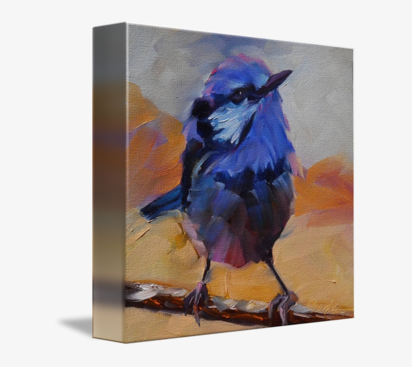 Yes, I'm A Little Blue By Beth Charles - Blue Jay, transparent png #1430530