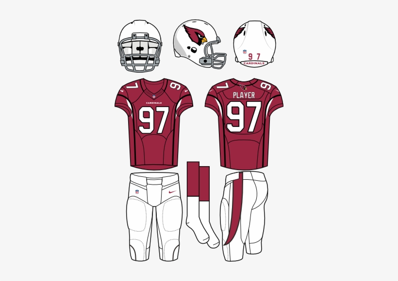 Arizona Cardinals Uniform - New York Jets Home Uniform, transparent png #1430532