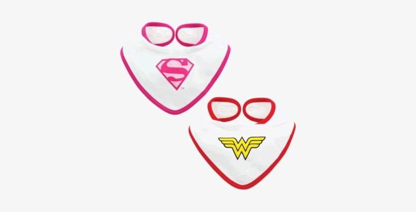 Image - Bumkins Dc Comics Bandana Bib, Superman Pink, 0-9 Months, transparent png #1430624