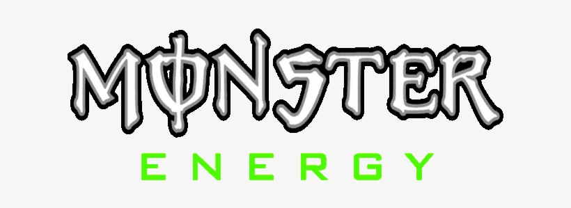 World Brand Monster Energy Png Logo Image - White Monster Energy Logo, transparent png #1430627