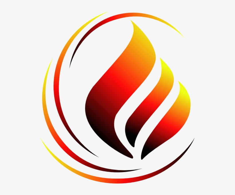 Flame Logo 3 Clip, At Clker - Logo Flame Png, transparent png #1430834