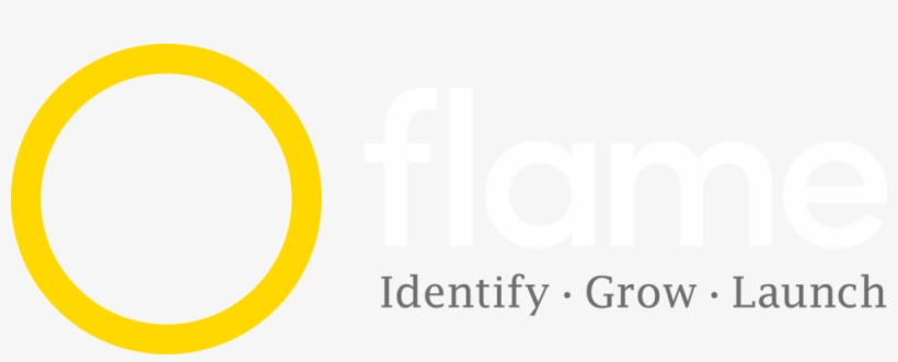 Flame Logo Tagline Dark Bg Format=1000w, transparent png #1431145