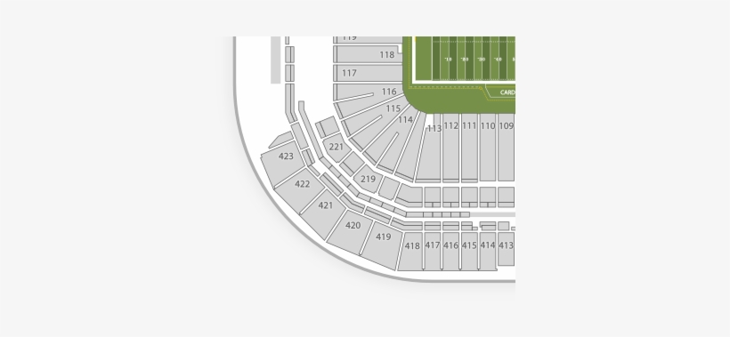 State Farm Stadium Seating Chart Concert - State Farm Stadium, transparent png #1431150