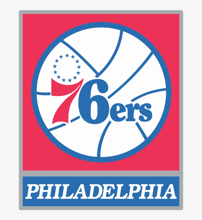 Philadelphia 76ers Vector Logo - 76ers Nba, transparent png #1431194
