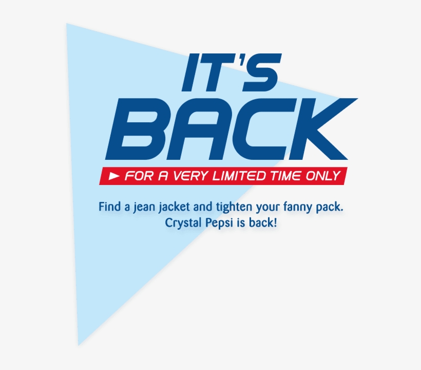 Crystal Pepsi Logo, transparent png #1431558
