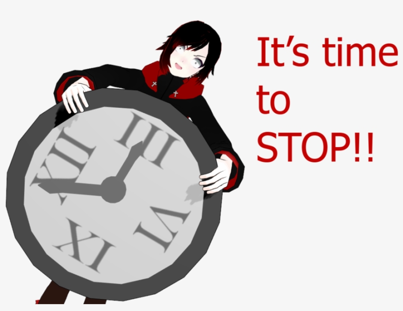It's Time To Stop Png - Rwby It's Time To Stop, transparent png #1432533