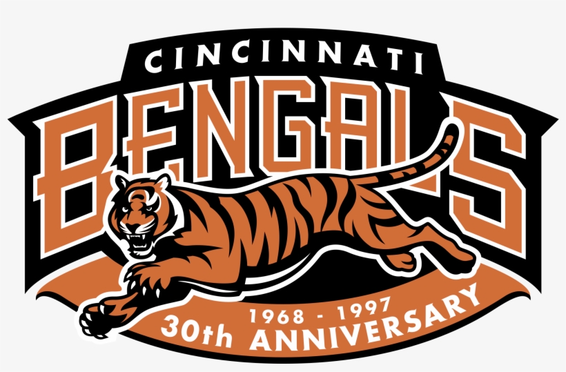 Cinncinati Bengals Logo Png Transparent - Cincinnati Bengals Logo, transparent png #1432995