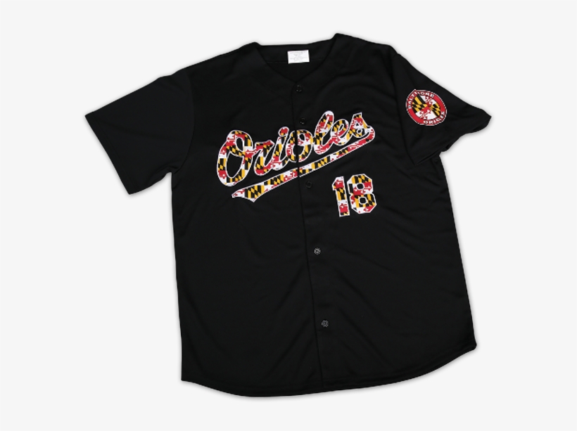 Presented By Morgan State University - Baltimore Orioles Maryland Day Jersey, transparent png #1433090