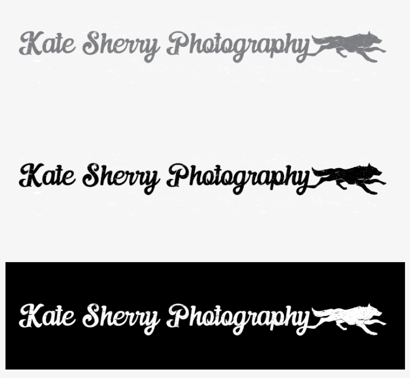 Logo Design By Creative Start For Kate Sherry Photography - Calligraphy, transparent png #1433722