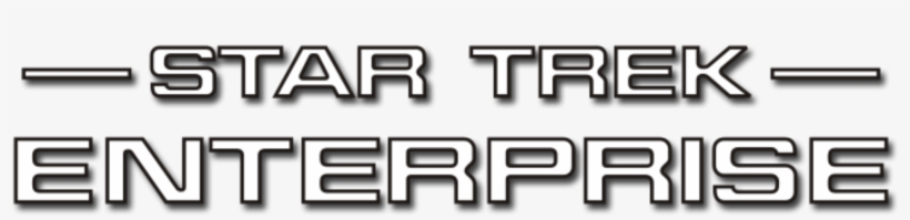 Open - Star Trek Enterprise Logo, transparent png #1433773