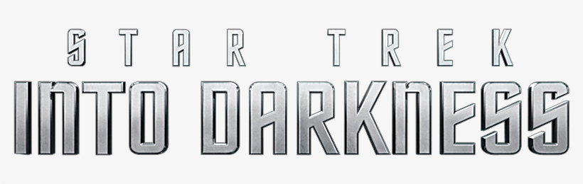 Star Trek Into Darkness Logo - Star Trek Into The Darkness Png, transparent png #1433798