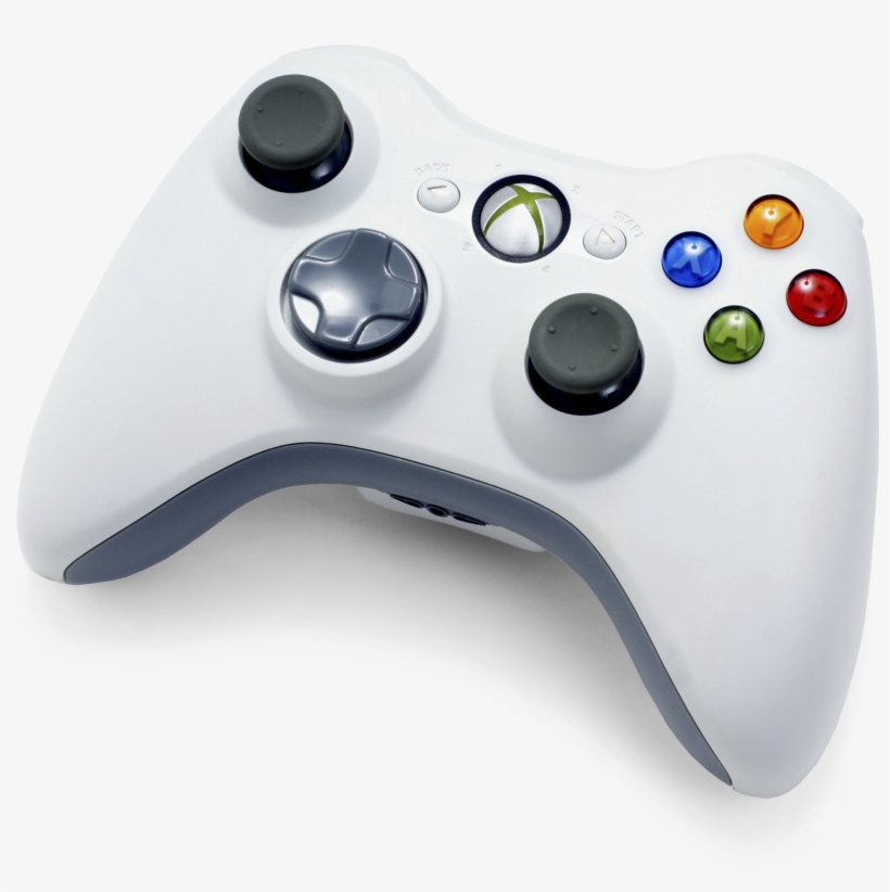 Controller Transparent Original Xbox - Controle Xbox 360 Branco Png, transparent png #1434084
