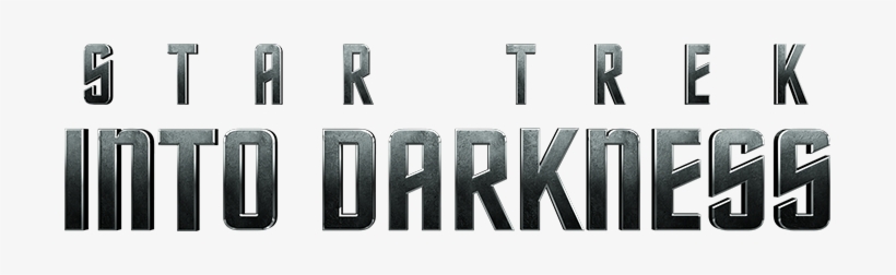 Star Trek Into Darkness Movie Logo - Star Trek Into The Darkness Logo, transparent png #1434132