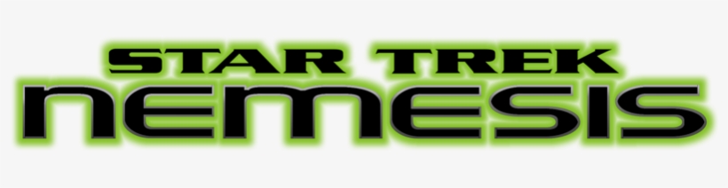 2002 - Star Trek Nemesis Logo, transparent png #1434331