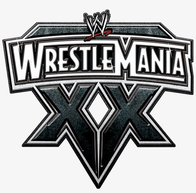 Wrestlemania 20 Logo - Wwe Wrestlemania Xx Logo, transparent png #1434512