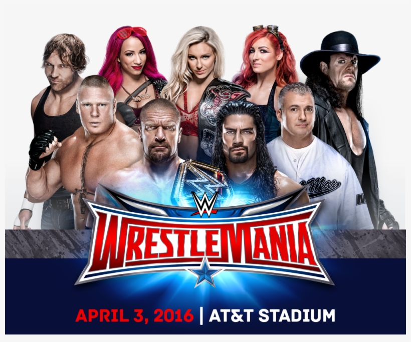 Wrestlemania 32, transparent png #1434611