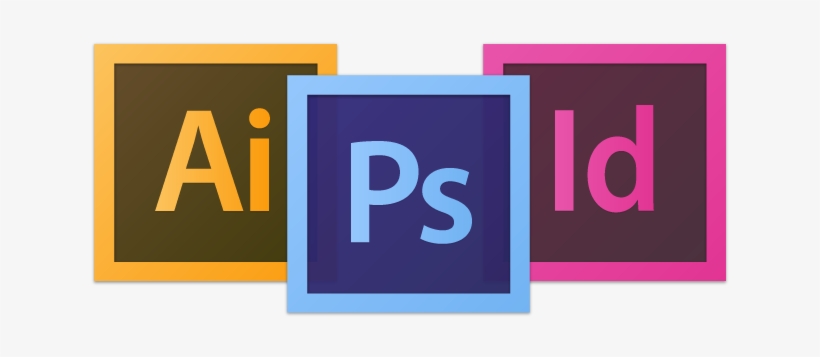 Adobe Photoshop, Illustrator, Indesign - Illustrator Photoshop Indesign Logo, transparent png #1434872