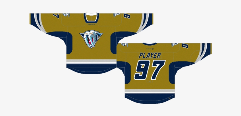2001 07 Third Jerseys Thomas Makes The Preds - Nashville Predators Old Jerseys, transparent png #1435163
