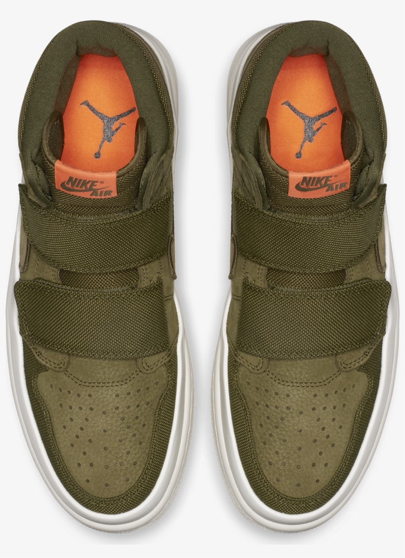 Nike Branding Is Placed On The Tongue, Side Panels - Air Jordan 1 Retro High Double Strap, transparent png #1435298