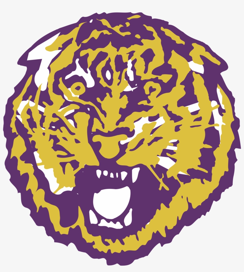 Lsu Tigers Logo Png Transparent - Lsu Tiger Logo, transparent png #1435478