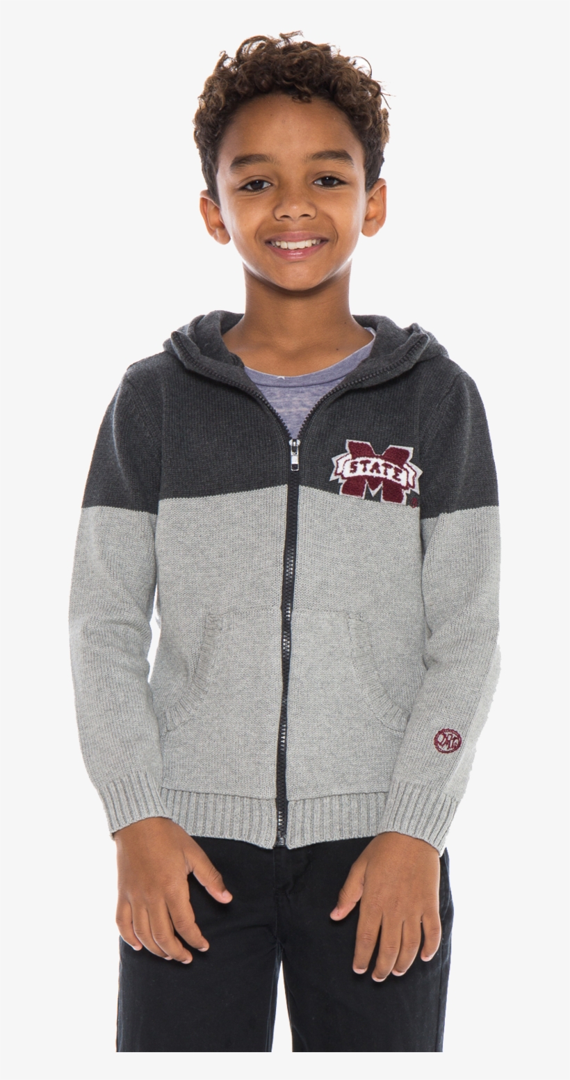 Mississippi State Boy's Color Block Zip - Child, transparent png #1435555