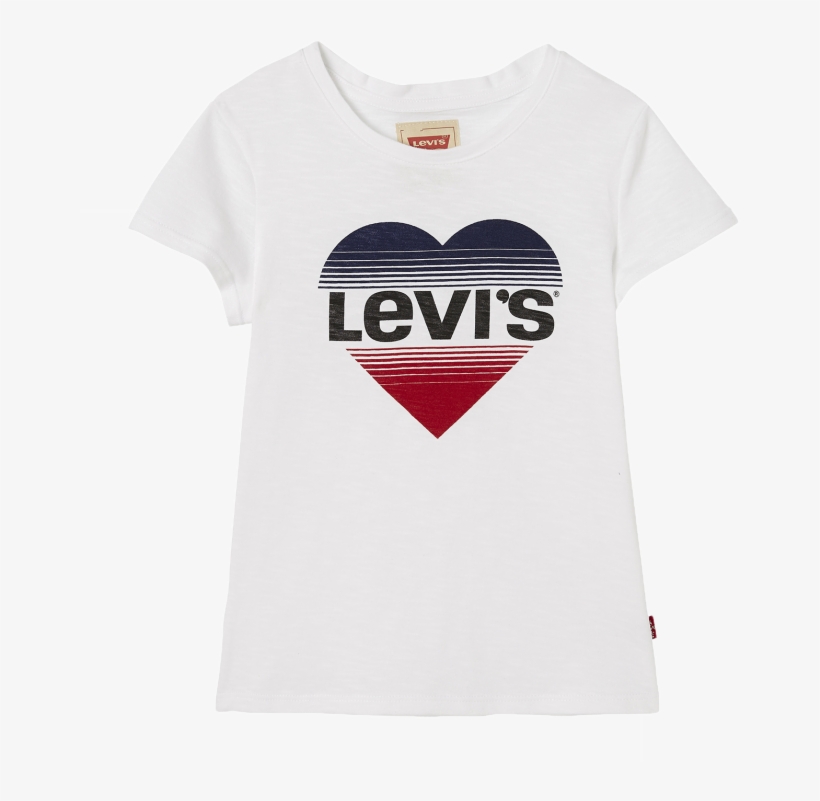 Levi's Kids Ss Tee Bisou Levi's Heart - Levi's T Shirt Kids, transparent png #1435579