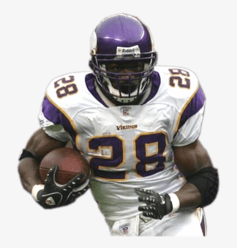 Adrian Peterson Portrait - Story Of The Minnesota Vikings [book], transparent png #1435785