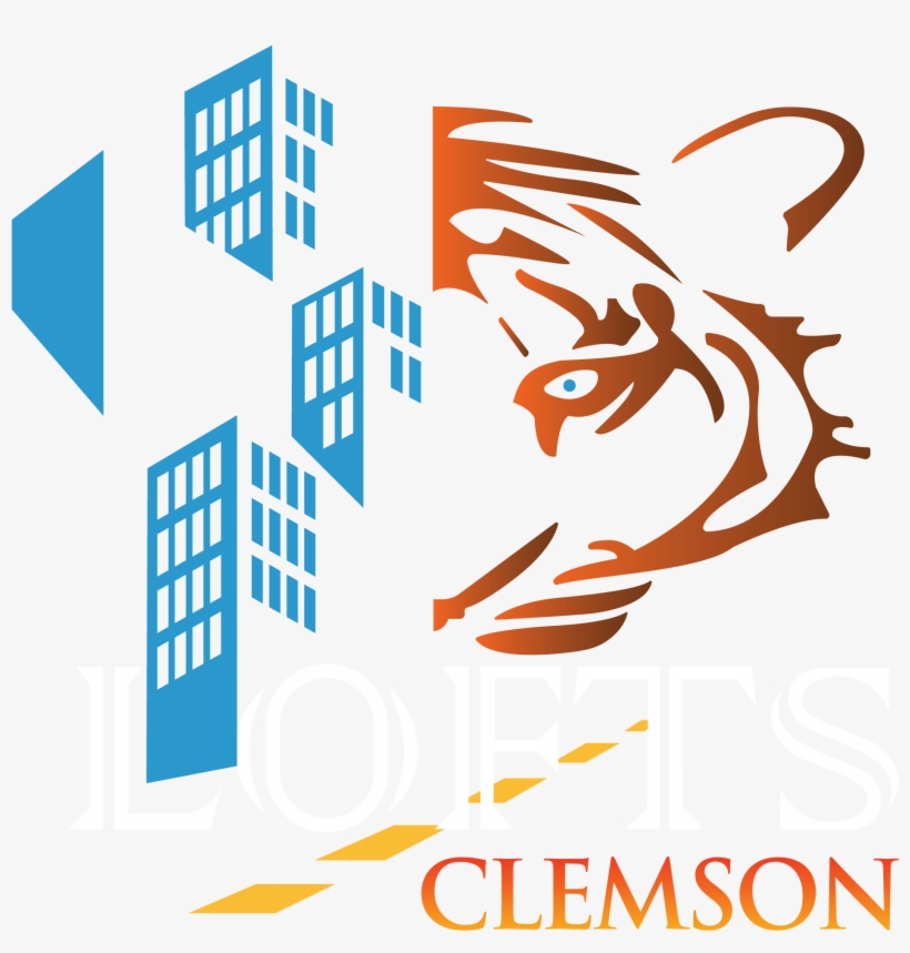 Clemson Lofts Logo - Clemson Lofts, transparent png #1435935