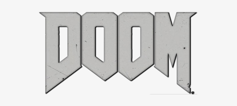 Doom 2016 Logo Png Image Black And White Download - Doom 2016 Logo Png, transparent png #1436770