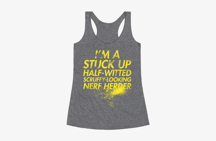 Nerf Herder Racerback Tank Top - Ruth Bader Ginsburg Shirt Workout, transparent png #1436920