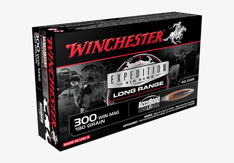 As A General Rule, The Heavier The Game You Hunt, The - Winchester Expedition Big Game Long Range Ammunition, transparent png #1437026