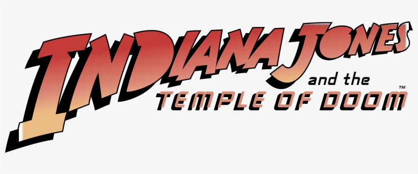 Indiana Jones Temple Of Doom Vector - Indiana Jones Temple Of Doom Logo, transparent png #1437227