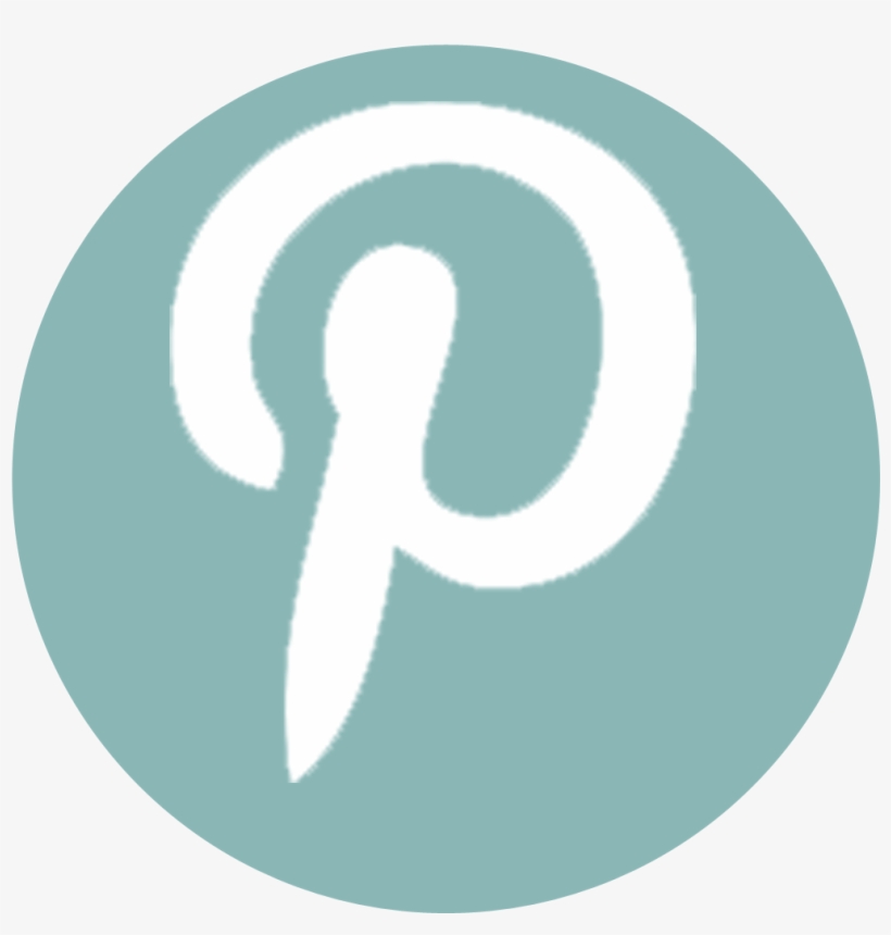 Black Pinterest Logo Transparent Background Download - Logo Pinterest Bleu, transparent png #1437393